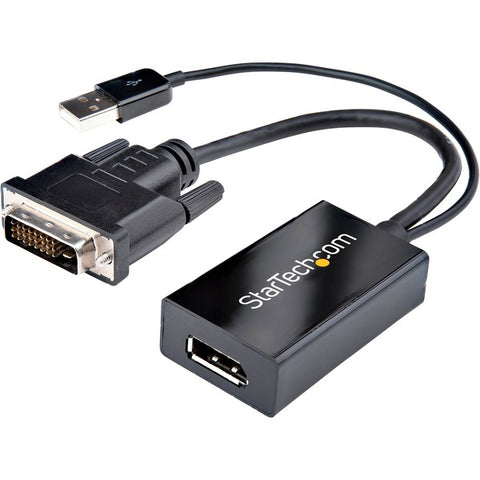 StarTech DVI to DisplayPort Adapter with USB Power - 1920 x 1200
