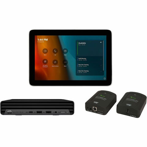 HP Microsoft Teams Room Base Kit HP Mini PC with GC8 Cat5e Extender (ABA)
