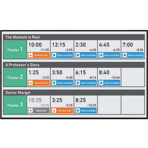 Sharp Electronics AQUOS BOARD PNUH551 Digital Signage Display
