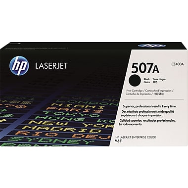 HP 507A (CE400A) BLACK ORIGINAL LASERJET TONER CARTRIDGE